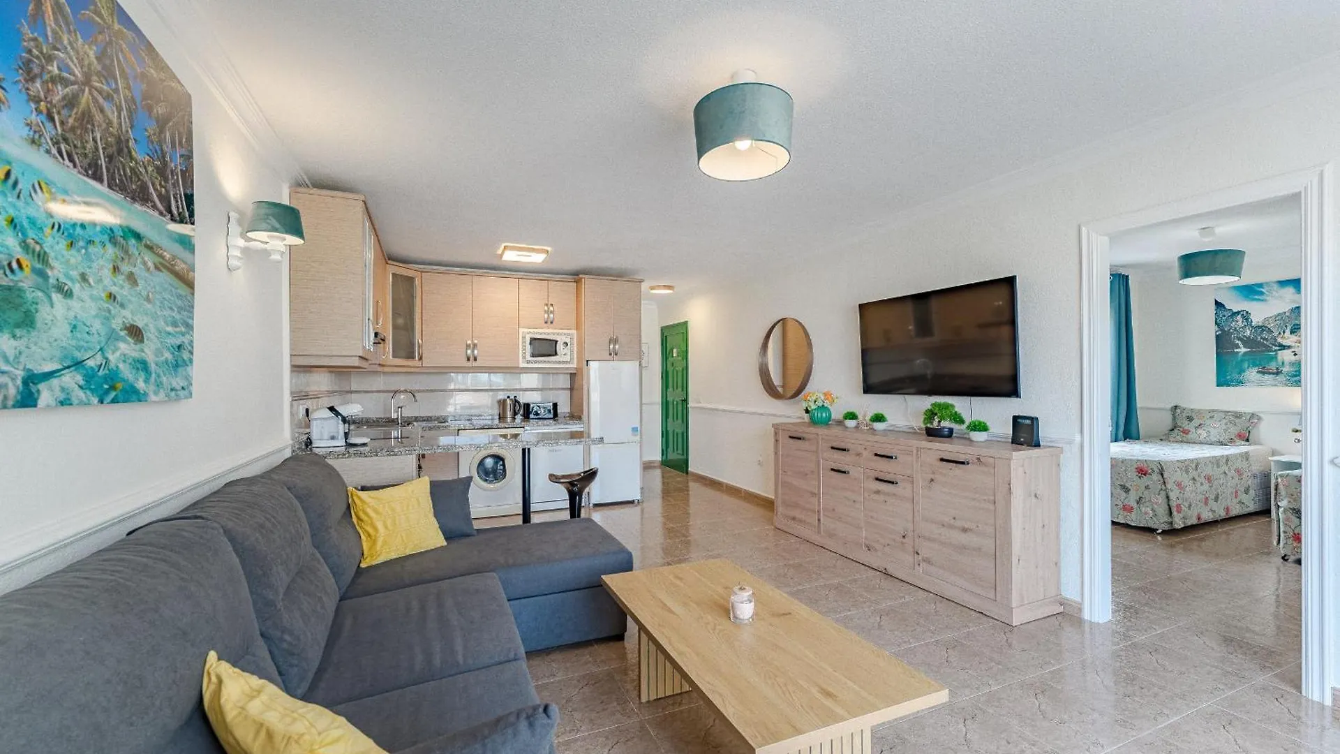 Cozy Spacious Seaview 300M Beach Costa Adeje  Spain